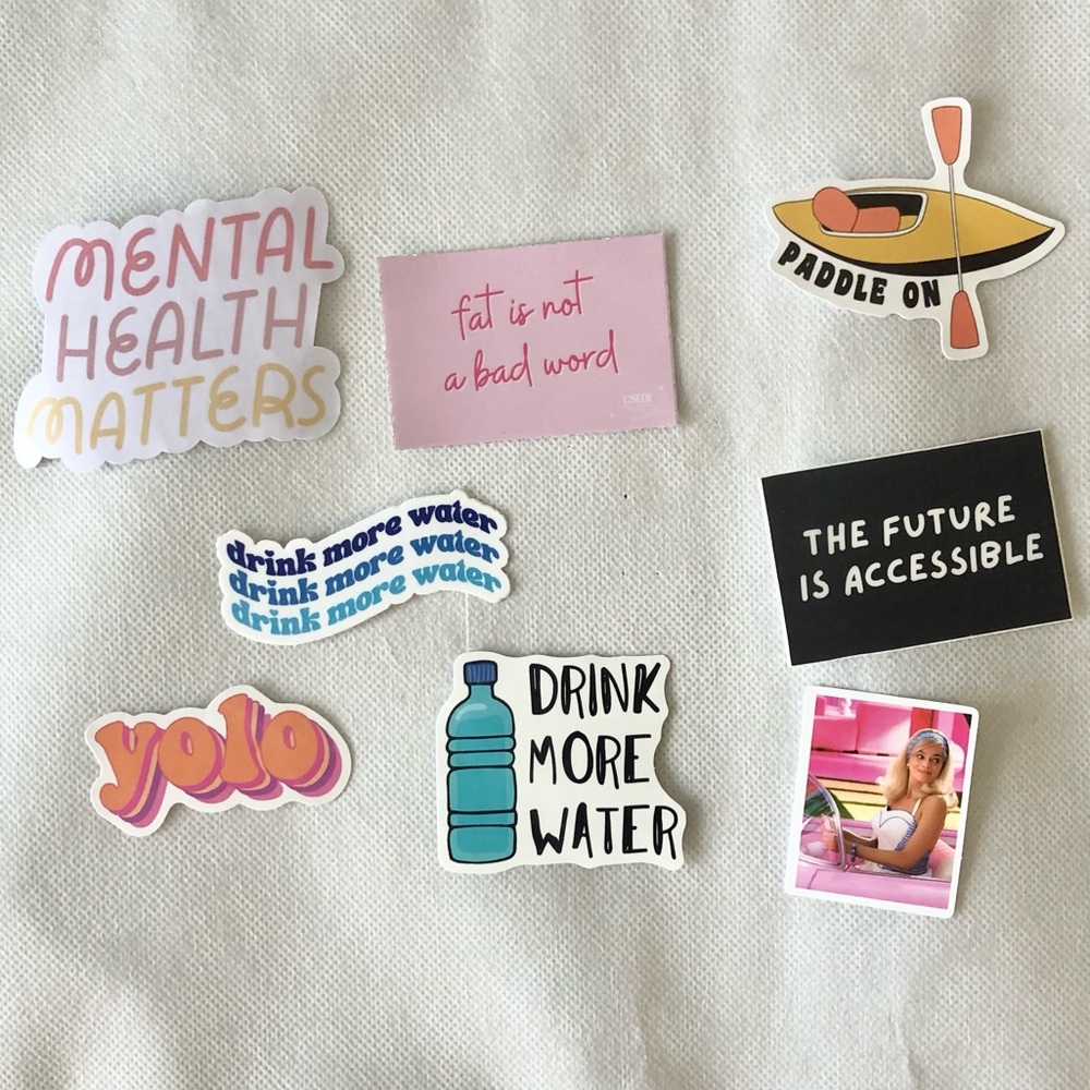 ❤️ Mental Health and Self-Care Stickers